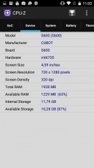 Обзор CUBOT S600