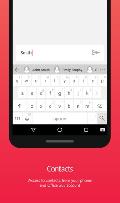 Microsoft выпустила клавиатуру для Android
