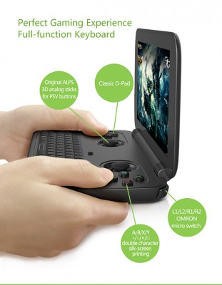 GPD Win — портативная игровая приставка на Windows 10