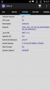 Обзор Archos 50d Helium