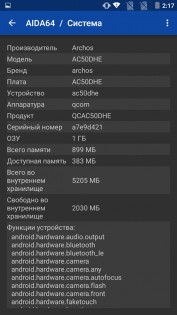 Обзор Archos 50d Helium