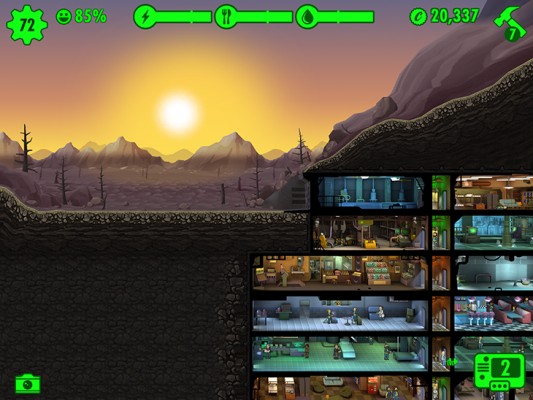 Свежая версия Fallout Shelter с крафтом, новыми питомцами и комнатами доступна на Android и iOS