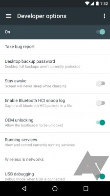 Каким будет меню настроек в Android N
