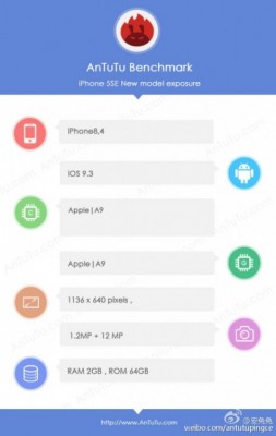 Стали известны технические подробности нового iPhone SE