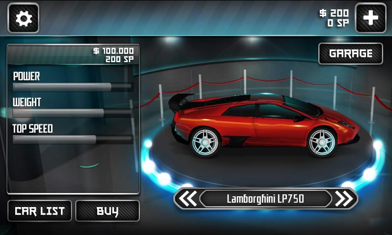 Drag Racer GT 1.0.5. Скриншот 23