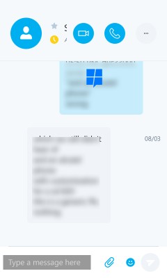 Галерея: скриншоты нового Skype UWP для мобильной и десктопной Windows 10