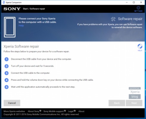 Xperia Companion — новая утилита для управления устройствами Sony с ПК