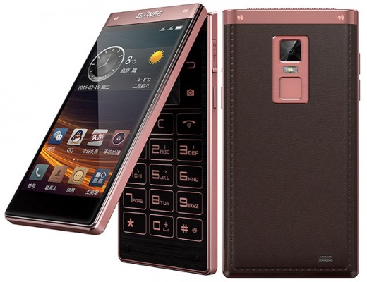 Android-раскладушка от Gionee получила начинку флагмана