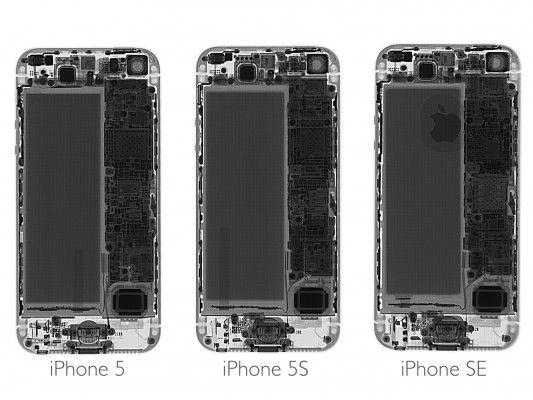 Что внутри iPhone SE