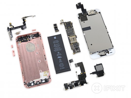Что внутри iPhone SE