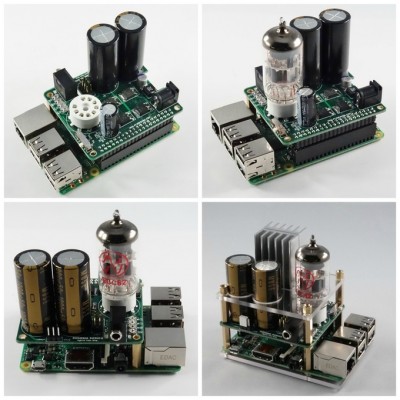 Микрокомпьютер Raspberry Pi превратили в ламповый усилитель