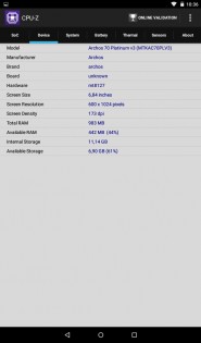 Планшеты Archos 70 и 70b — сравнительный обзор