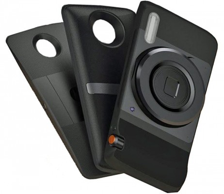 Утечка: рендеры новых Moto Z и аксессуаров MotoMod