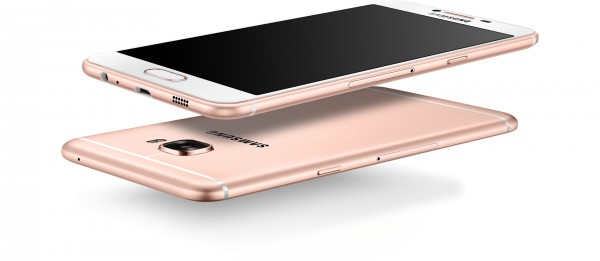 Samsung представила два стильных смартфона линейки Galaxy C