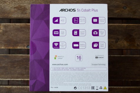 Обзор Archos 55 Cobalt Plus