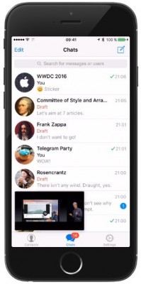 В Telegram появились черновики и другие нововведения