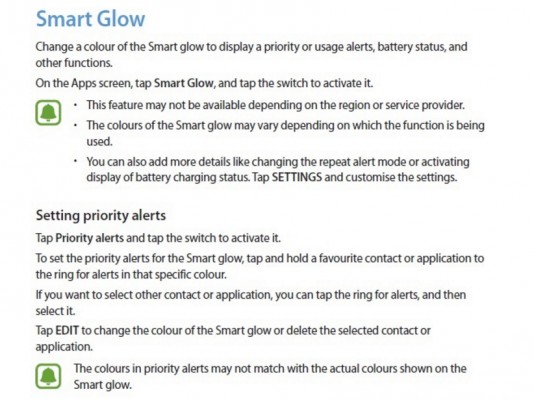 Samsung Smart Glow — замена старому-доброму LED-индикатору
