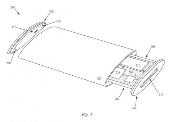 Apple запатентовала iPhone с изогнутым двусторонним дисплеем