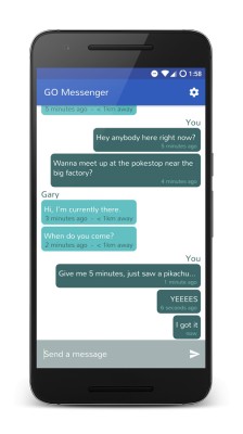 На Android вышел мессенджер для игроков в Pokemon GO