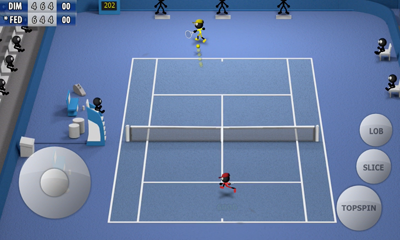 Stickman Tennis - Career 2.2. Скриншот 7