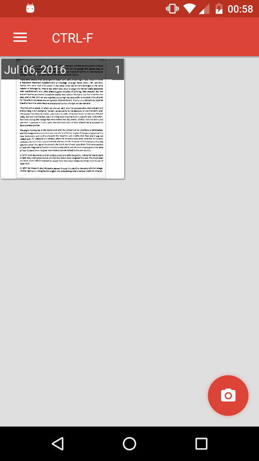 CTRL-F — Search the real world 1.1. Скриншот 1