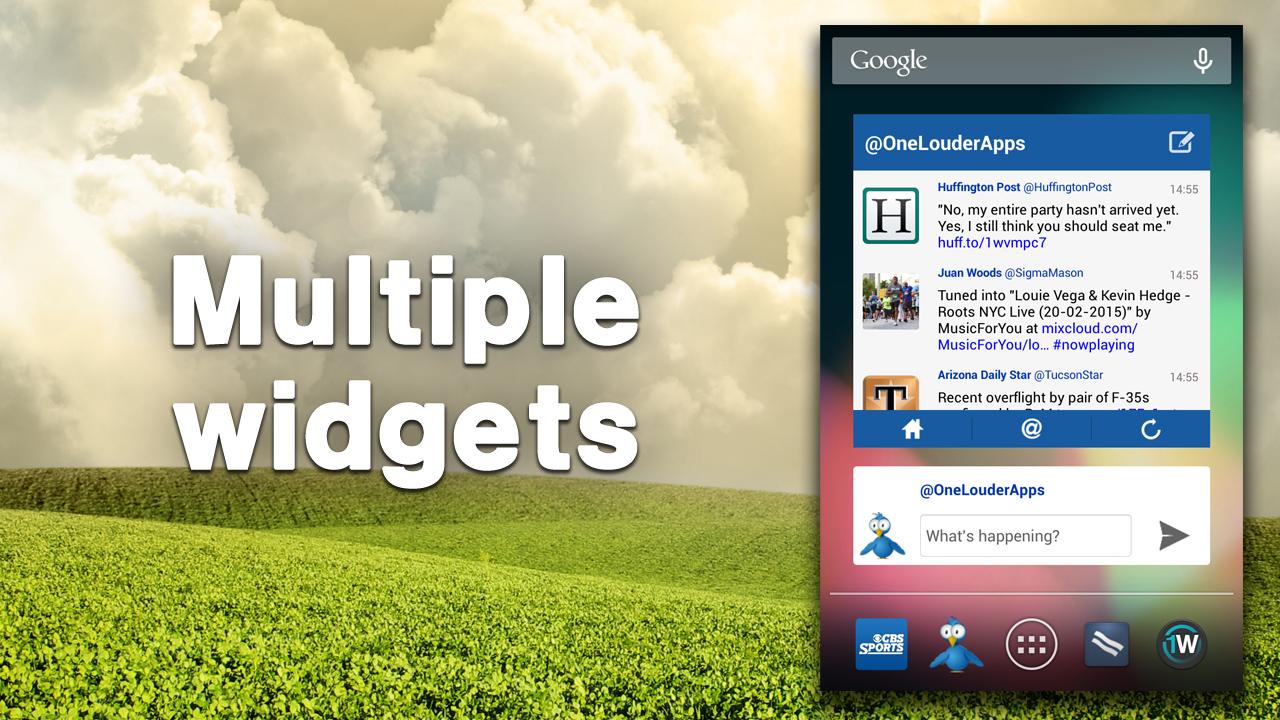 TweetCaster 9.4.7. Скриншот 6