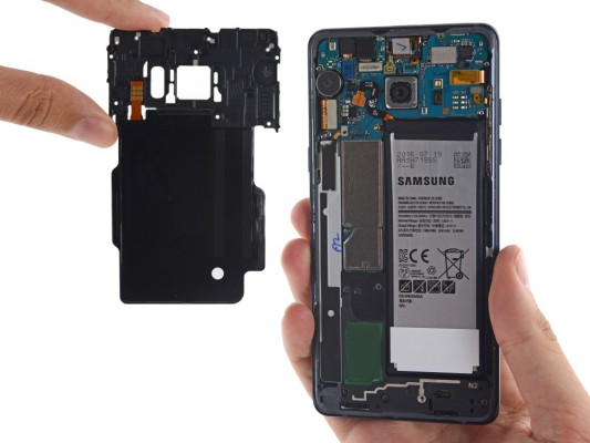 Что внутри Samsung Galaxy Note 7 — разборка смартфона