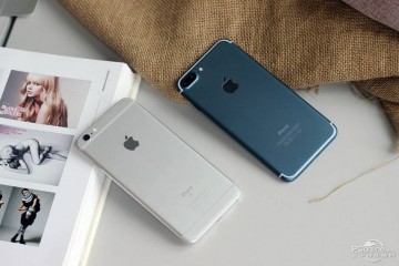 Первые фото работающего iPhone 7 Plus в новом цвете
