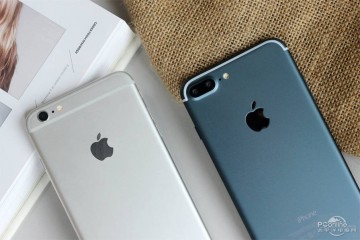 Первые фото работающего iPhone 7 Plus в новом цвете
