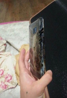 Galaxy Note 7 взорвался при зарядке через переходник USB Type-C