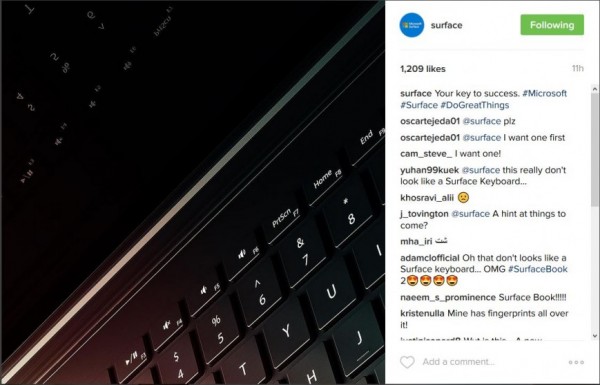 Microsoft Surface Book 2 получит обновленный дизайн