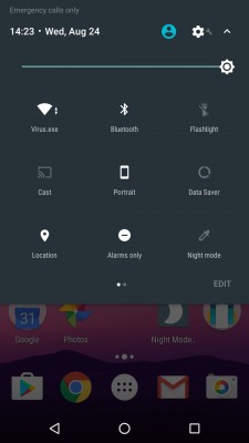 Как вернуть ночной режим в Android 7.0 Nougat