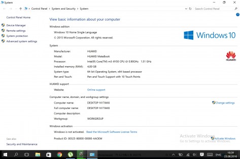 Обзор планшета Huawei MateBook