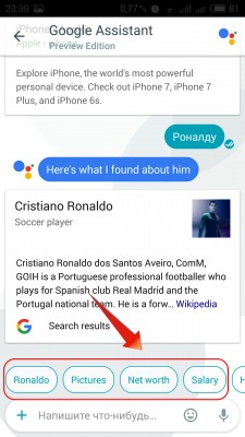 Обзор мессенджера Google Allo