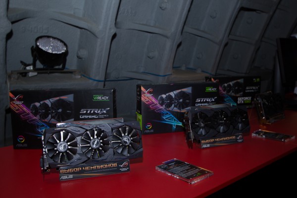 Фотоотчет: ASUS ROG представили новые машины на основе NVIDIA GeForce GTX 10‑й серии