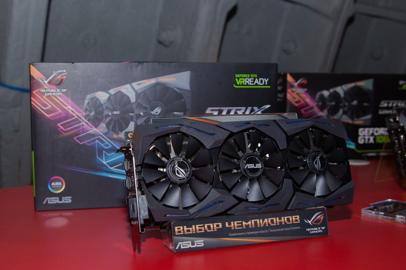Фотоотчет: ASUS ROG представили новые машины на основе NVIDIA GeForce GTX 10‑й серии