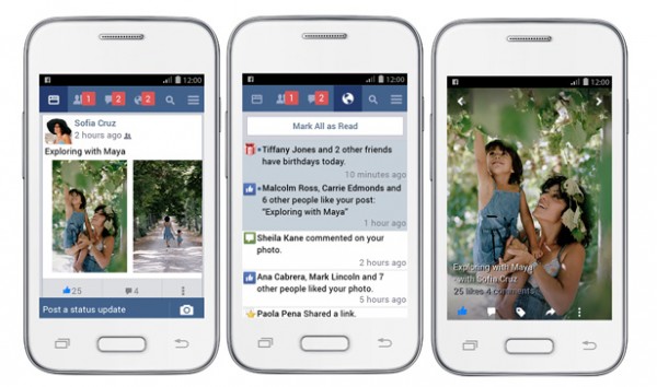 Facebook* представил Messenger Lite — облегченную версию мессенджера
