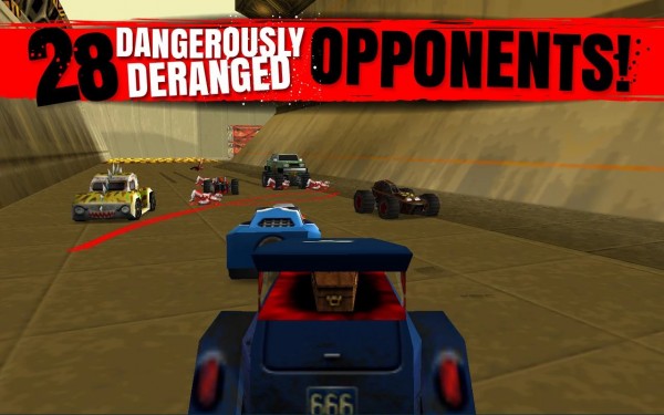 Гонка Carmageddon стала бесплатной на Android