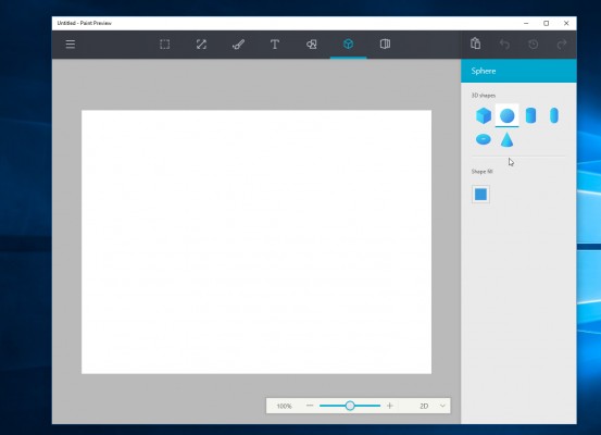 Microsoft показала новый Paint для Windows 10