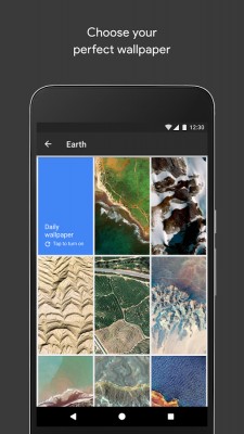 Google выпустила фирменное приложение для смены обоев