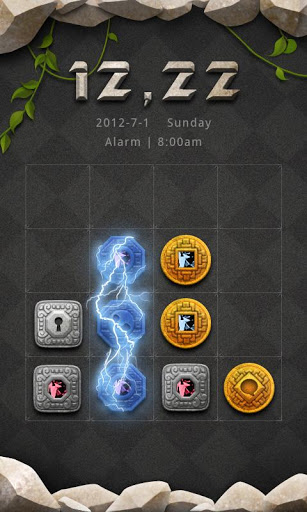 Puzzles GO Locker Theme 1.0. Скриншот 1