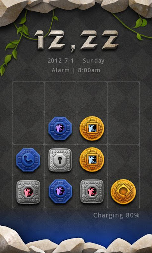 Puzzles GO Locker Theme 1.0. Скриншот 2