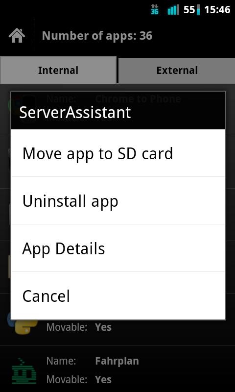 Install Manager v3(App2SD) 3.5.1. Скриншот 2