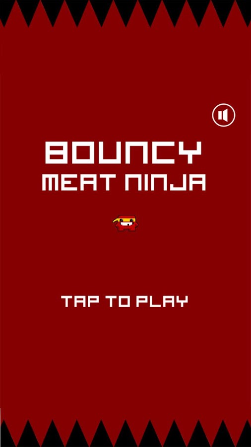 Bouncy meat ninja! 1.0.0. Скриншот 1