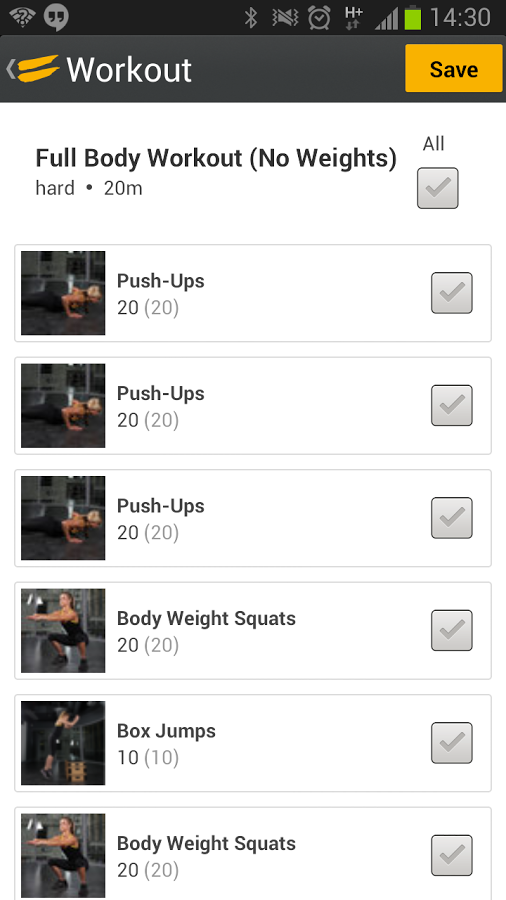 Tribesports Training 1.1.0. Скриншот 7