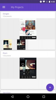 Adobe выпустила Comp CC, Photoshop Sketch и Photoshop Fix для Android