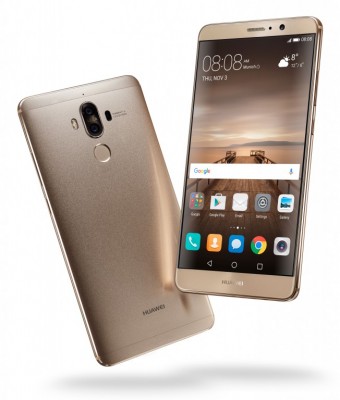 Представлен мощный фаблет Huawei Mate 9 с Android 7.0 на борту