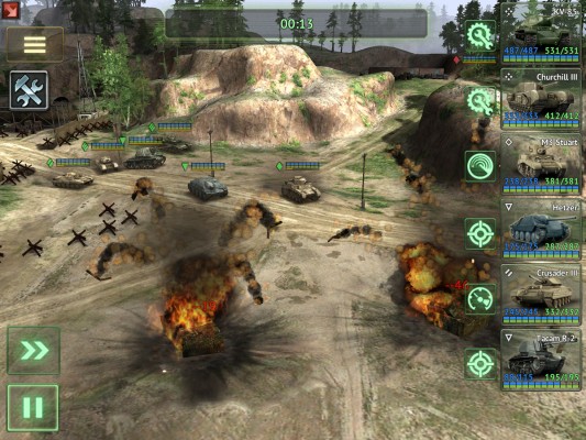 HeroCraft запустила бета-тест танковой стратегии Armor Age: Tank Wars