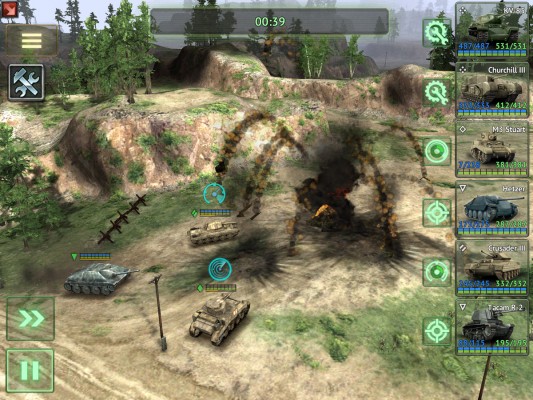 HeroCraft запустила бета-тест танковой стратегии Armor Age: Tank Wars