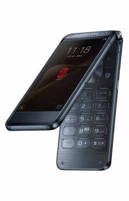 Анонсирована флагманская раскладушка Samsung W2017